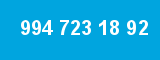 994 723 18 92 994 723 18 92